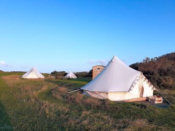 Becks bay camping bell tents