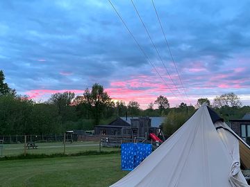 Sunset sky