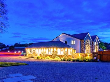 Evening on site