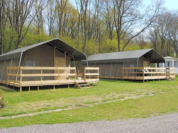 Safari tents