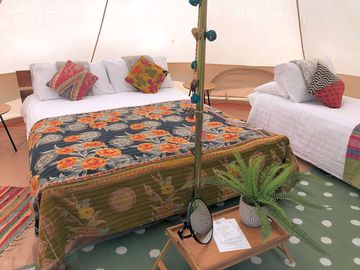 Glamping tent