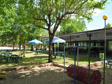 Restaurant garden