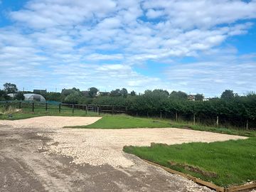 Hardstanding touring pitch