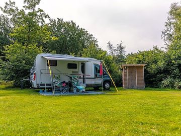 Fully-serviced grass pitch