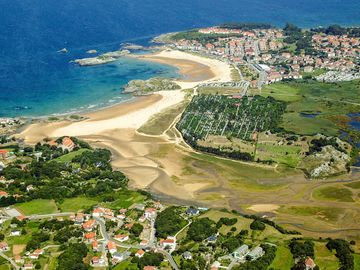 The site, wetlands and beaches