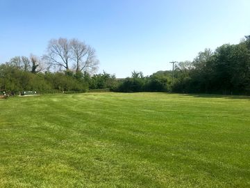 View of the left-hand side of the campsite