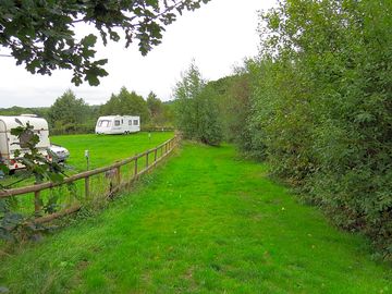 Dog walk/nature trail which runs alongside the pitches field and around part of the complex