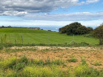 View to Dover and the English Channel