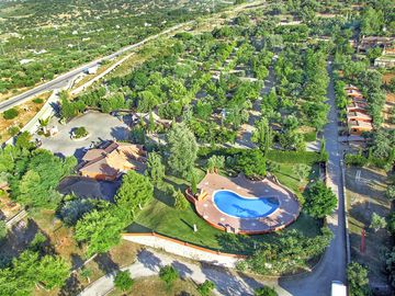 Aerial view of site