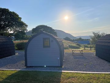 View from the pods