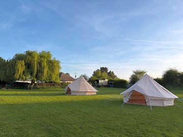 Our naked bell tents