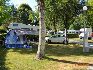 Spacious, shaded pitches