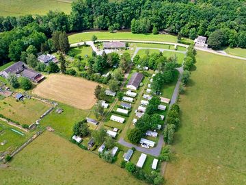 Aerial view of the site