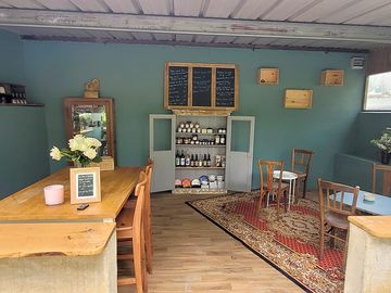 Local produce sold on site