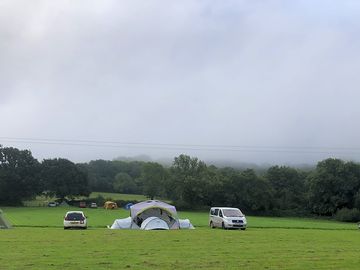 Campsite tents