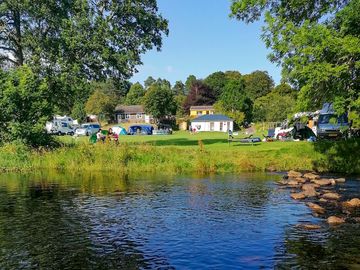 Visitor images of pitches from the river