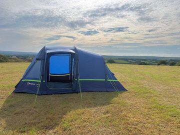 Large pitches, all with views