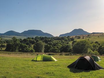 Mountain views from rhinog view field