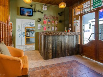 Reception area