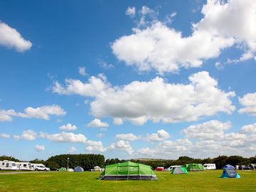 Sky over the site