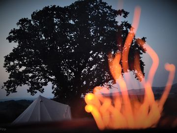 Night on the campsite
