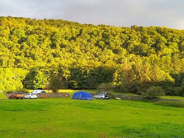 View from our pitch