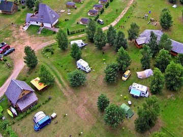 Aerial view of site