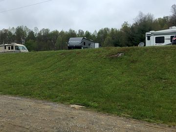 Tracks around the site