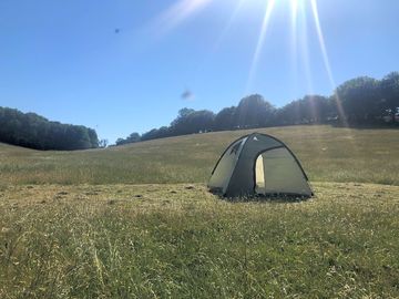 20 acres to pitch up in