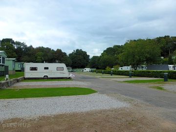 Well-marked pitches