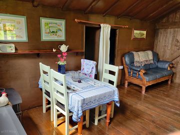 Living and dining room