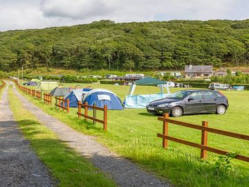 Main camping field