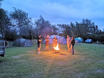 Firepit on site