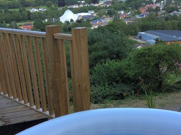 View from the hot tub