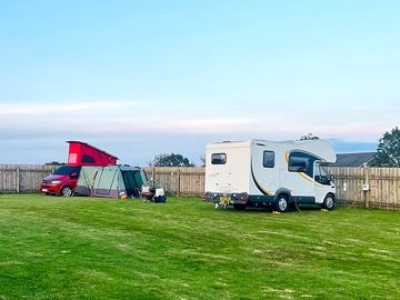Level grass pitches