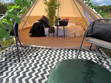 Zen bell tent cosy exterior
