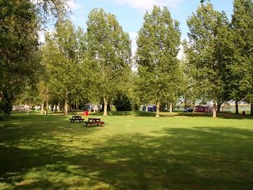 Non electric area of the campsite