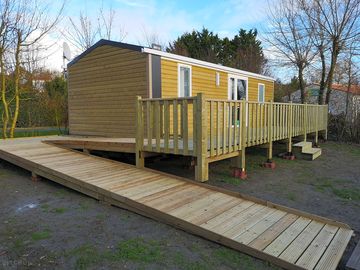 Exterior, with view of access ramp