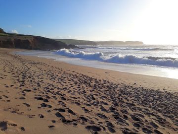 Leas foot beach within walking distance