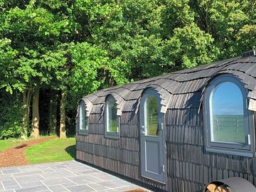 The cabin exterior