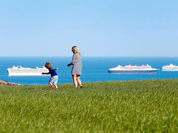 Field view out to sea