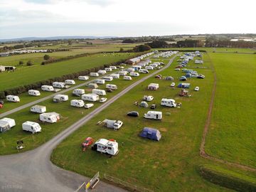 Aerial view of the site