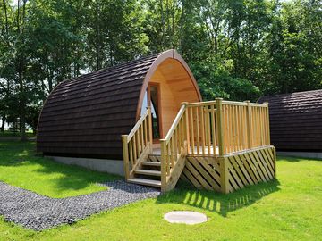 Family camping pod