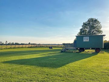 Lots of space around the hut