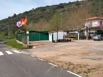 Entrance to the campsite