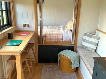 Desk and seating