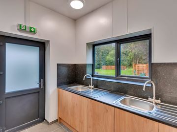 Washing-up area