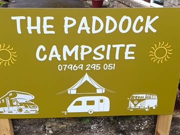 The paddock entrance