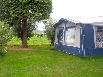View over the meadow