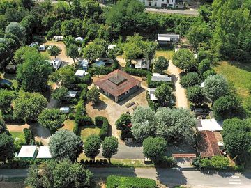 Aerial view of site